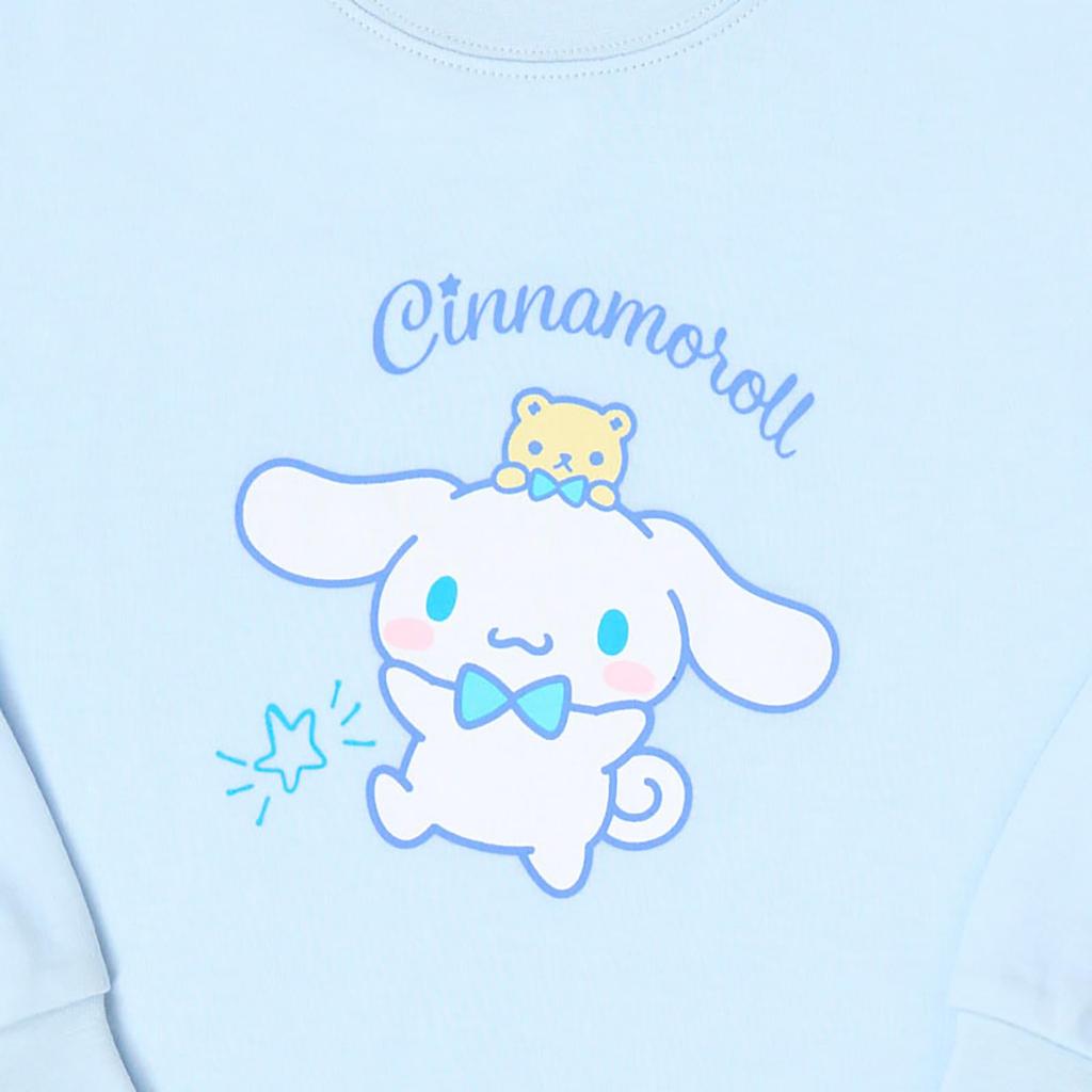 Sanrio Long Sleeve 487376 Kids' Pajamas, Cinnamoroll, 140cm,