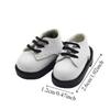 1Pair PU Leather Doll PU Leather Shoes Shoes Doll BJD Doll PU Shoes  Children Toys
