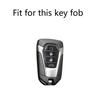 Leather Cover Case for ISUZU For DMAX For MUX 4Button Remote Key with Shock Absorption and Anti Drop Protection