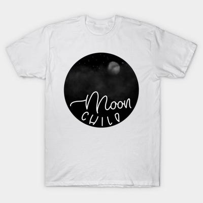 T Shirt Women Moon Child Harajuku Print Kawaii Tshirt Summer Short Sleeve Female T-Shirt Top Tee