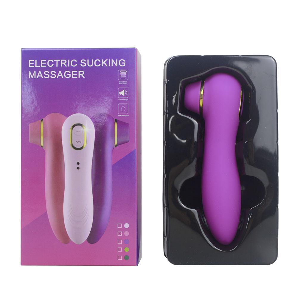 2 In 1 Sucking Vibrators Clit Sucker Vagina Clitoris Stimulator Oral G Spot Toy Masturbator Nipple Sex Toys For Women Adult 18+