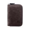 Men's Vintage B-Embossed Accordion Card Holder with Large Capacity and Coin Purse