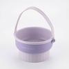 Makeup Brush Cleaning Bucket Portable with Built-in Silicone Scrubber Multi-Textured Surface TPR+PP Material for Beauty