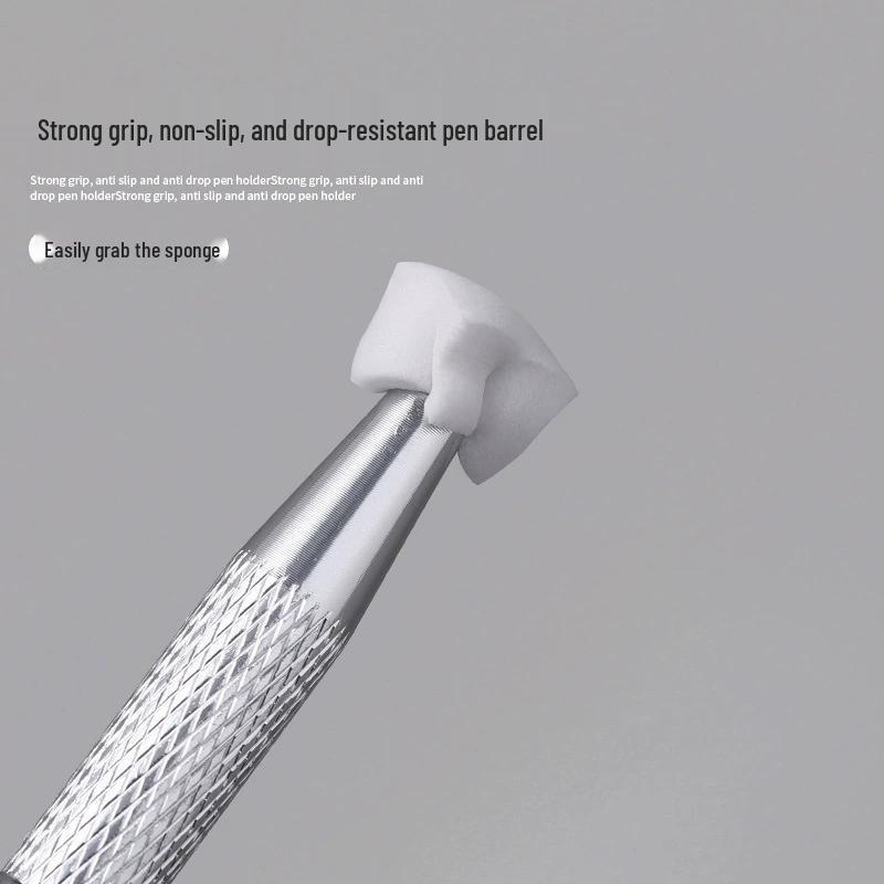 Zestaw narzędzi do paznokci: Mini Gąbka do Kleju Pat, Klips do Zadrapań, Kwadratowa Gąbka Salonowa