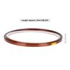 2PCS 3  High Temperature Resistant Adhesive Tape Polyimide Film Yellow Brown Accessory