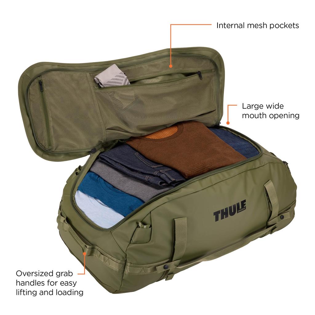 Thule Duffel Bag Chasm Duffel 90L Olivine