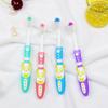 Adorabile Paperella Rimbalzante a Cartone Animato Spazzolino da Denti Setole Super Morbide per Bambini