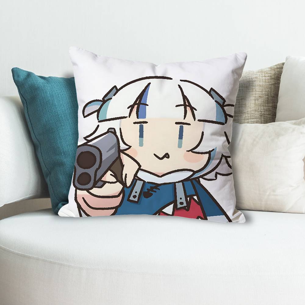 Cute GGawr GGura Various Sizes Square Pillow Case For Car Home Bedchamber Decor Custom Valentine gift