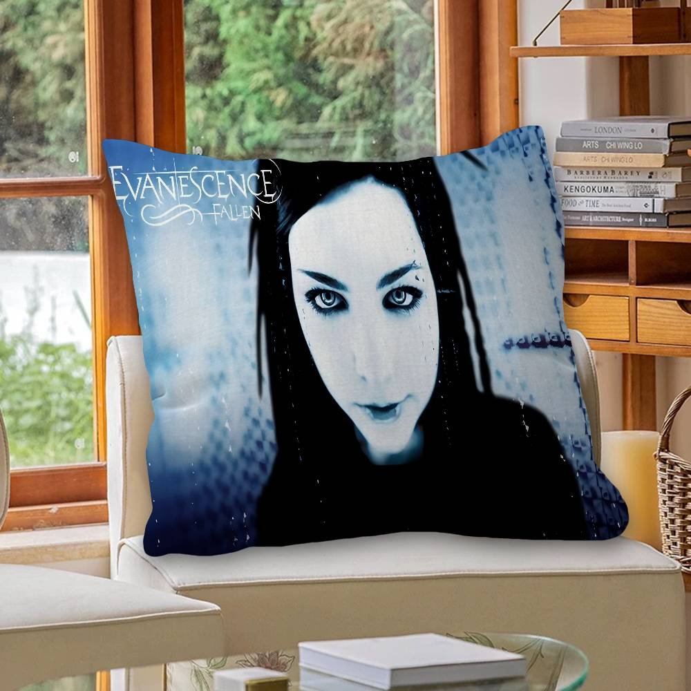 E-Evanescence Band Maple Design Cushion Cover Happy Autumn Harvest Decor Holiday Decorati Pillow Cover