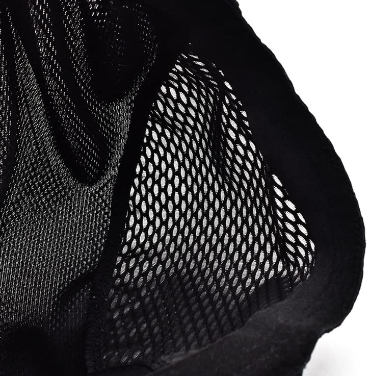 LYING Summer Mesh Bandana Cap with Cycling Sun Outdoor UV Sports for Men and Women Men's Brim, Cap, Protection, Running, Hiking, Fishing, Activities,