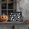 Halloween Pumpkin Felt Letter Board Changeable Message Board for Classroom Baby Announcement Home Party Decor