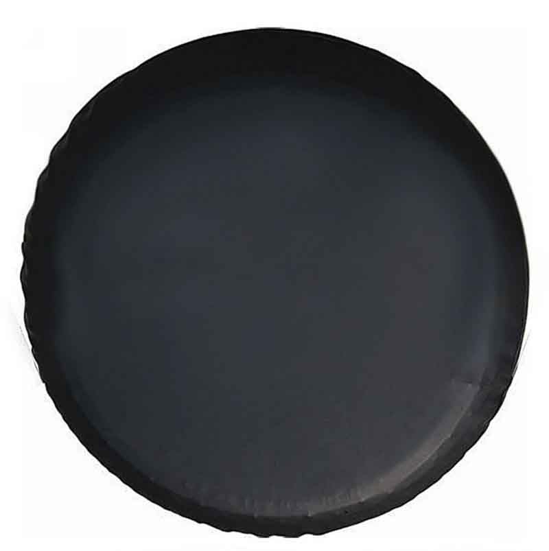 

VECASDEN Spare Tire Cover Protective Cover 4WD Genuine Size (Solid (Black))
