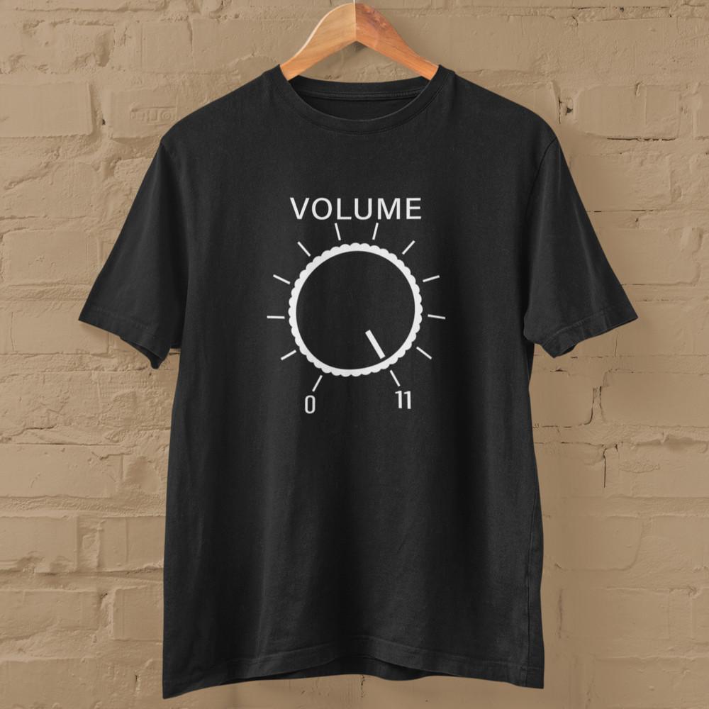 

Amplifier Volume 11 Knob (amp spinal tap nigel tufnel guitar marshall metal) Unisex T-Shirt XXL