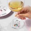 Colored Bottles Markers Glasses Tags Creative Charm Makers Charms Hanging Ring