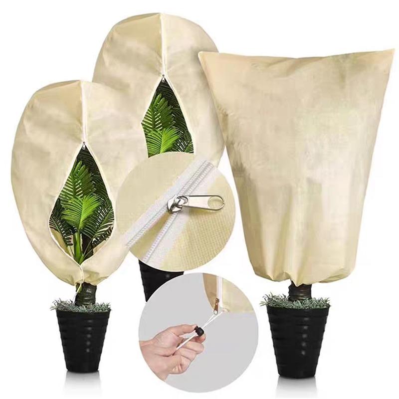 Plant Cover Protection Winter Warm Bags Protecting Fruit Tree Potted Plants From Animals Eating Yard Fruit Tree Against Cold