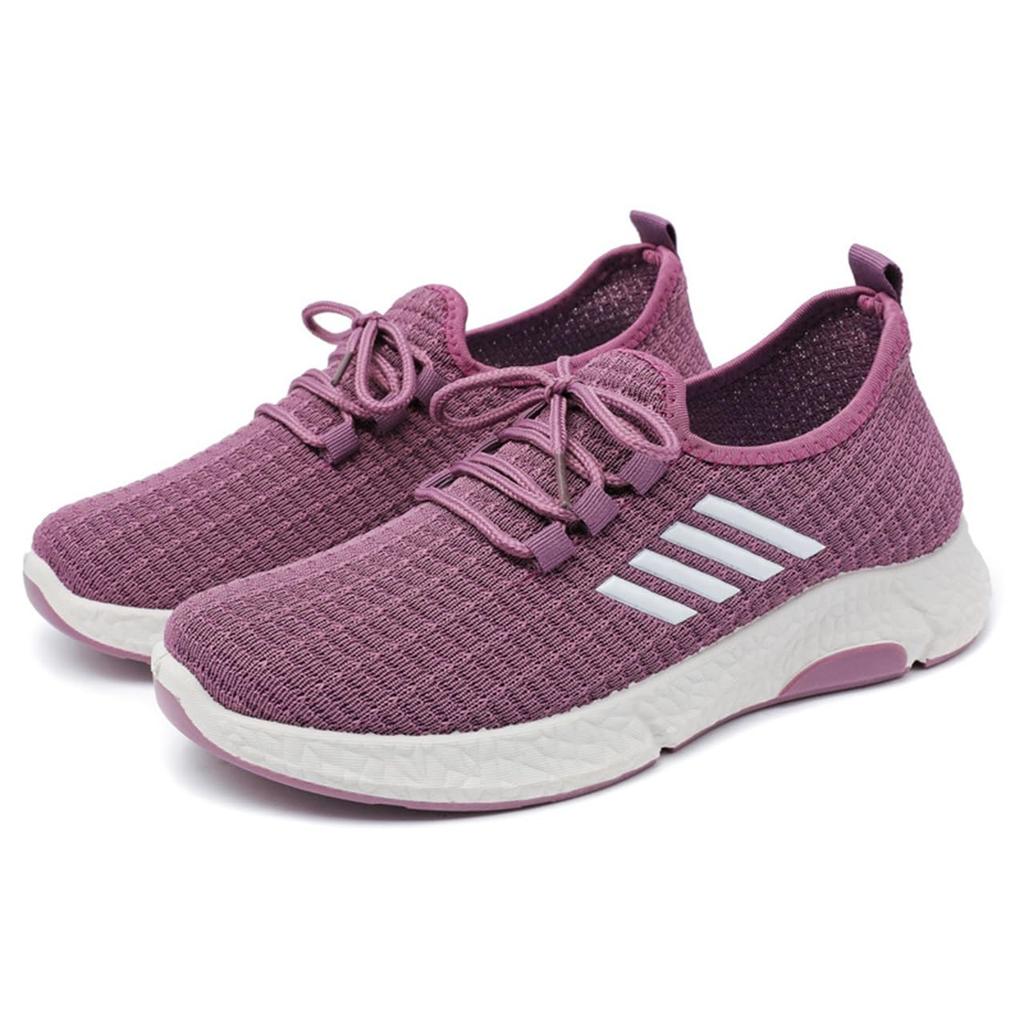 Relica Lightweight Casual Walking Shoes with Comfortable Thick Nurse Sports Gym Wide Korean Black Sizes Lace-Up Design, Sole, Leg-Sculpting Sneakers,