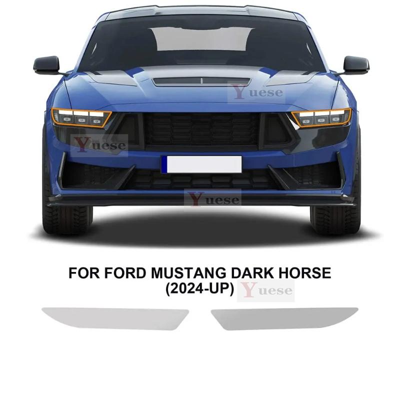 Car Protection Film Headlight Mirror Film TPU Clear Anti Scratch Sticker For Ford Mustang Dark Horse 2024-2025