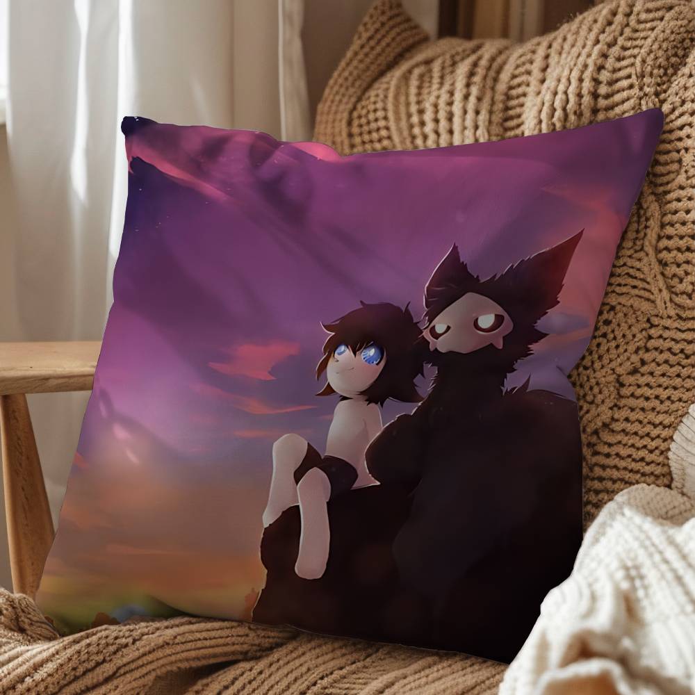 cute Dr K Changed Puro Print Throw Pillow Cover Square Cushion Case for Living Room Bedroom Decor