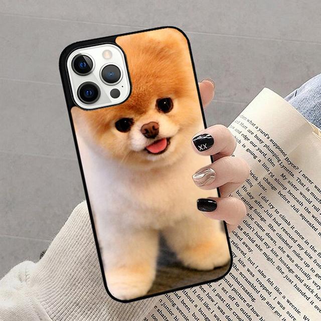 Pomeranian Dog Phone Case for iPhone 17 Air 16 16e 15 Plus for Apple 13 11 12 14 Pro Max Cover  coque fundas Shell