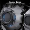 For KAWASAKI Z1000 Z1000R Z1000SX Ninja 1000 Ninja1000 NINJA 1000 SX Motorcycle Engine Protective Cover Guard Black ABS Plastic