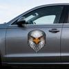 Strong Reflective Patriotic Bird & Flag Sticker Eye Catching Vehicle Sticker for Auto Laptop Coolers Bottle Gift