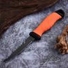 Non-slip Fish Scale Scraper Stainless Steel Fish Fillet Cutting Knife Rubber Handle Multifunctional Fishing Knife Fishing Tool Fishing Gear