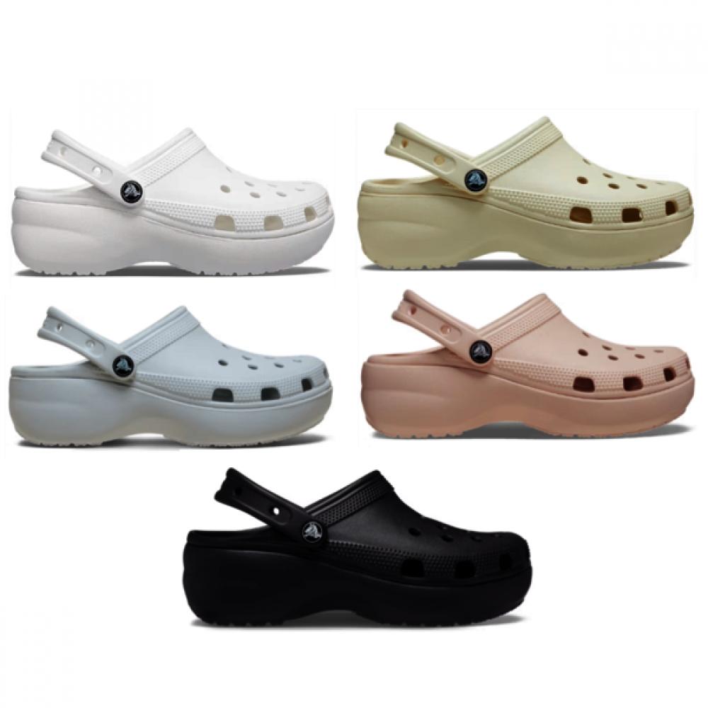 Crocs Classic Platform Clog 206750 001 206750 100 206750 2y2 206750 1nk 2067506UR (quartz)/W9(260)