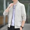 Autumn Bomber Baseball Jacket Men Fashion Slim Fit Coat Streetwear Solid Color Male Outwear Zipper Casual Jackets Tops