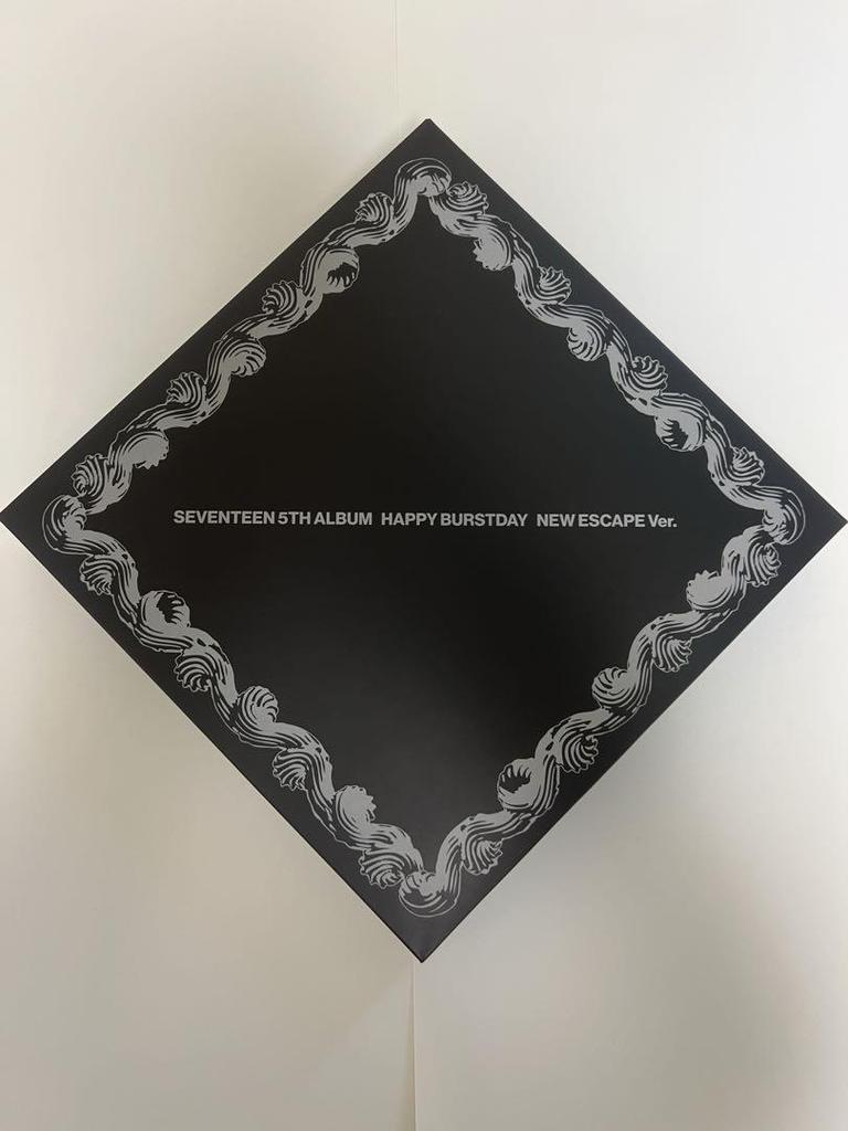 [USED] SEVENTEEN HAPPY BURSDAY opened
