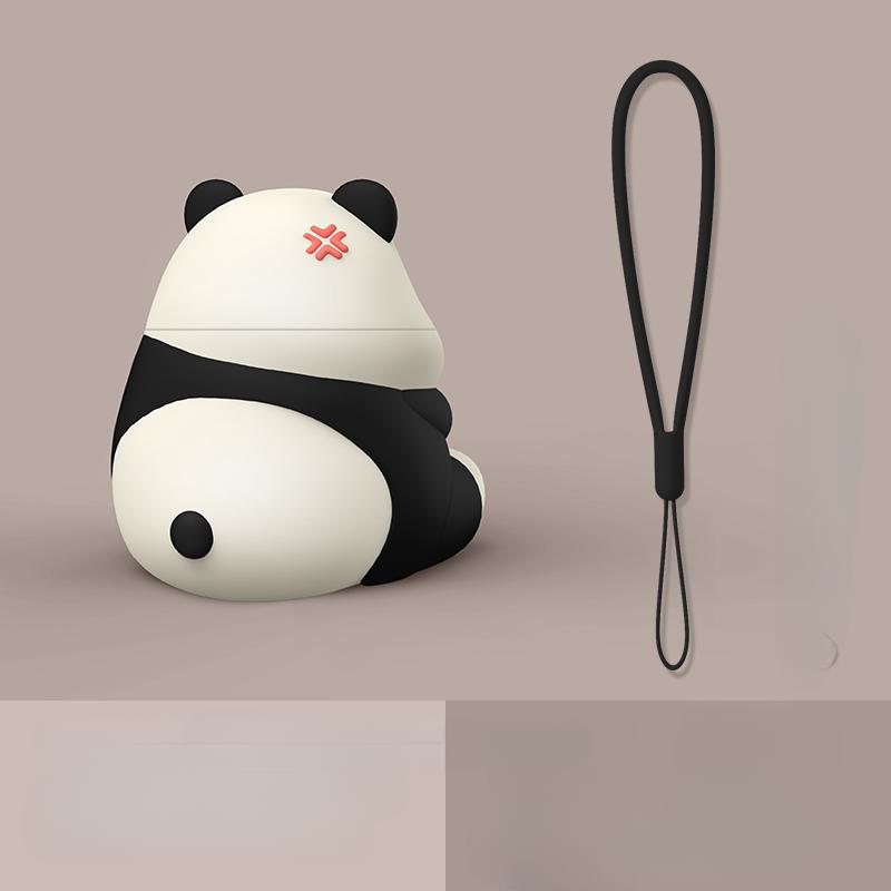 Cartoon Panda Bluetooth Earphone Case for AirPods 2 3 Silicone Charging Headphone Cases for Airpods Pro 2 Protective Cover