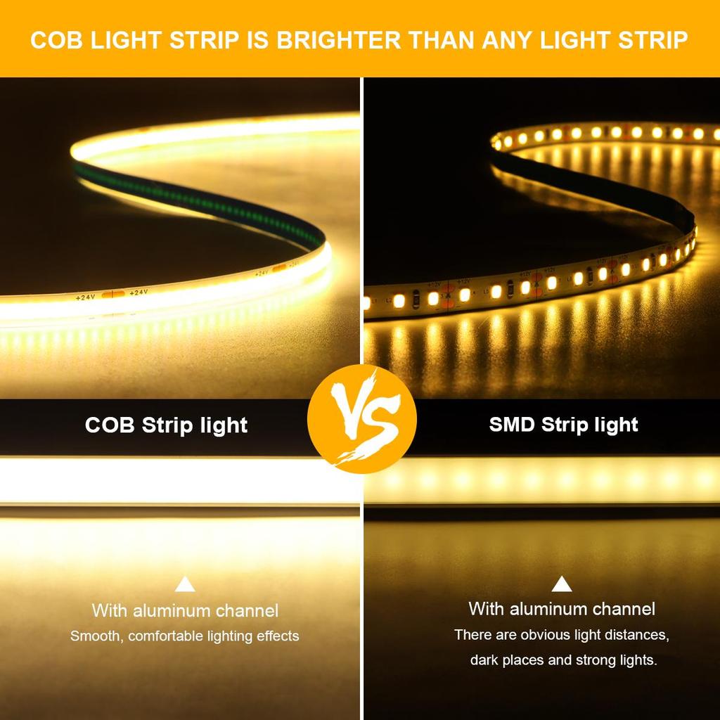 COB LED světlo do postele s PIR pohybovým senzorem LED ovladač Dětská postýlka s nočním osvětlením bar LED pásek pro osvětlení schodišťové chodby