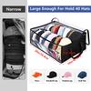 Baseball Cap Big Storage Box, Can Hold Wide Hat Storage Bag, Suitable for Wardrobe Storage Hat Dustproof