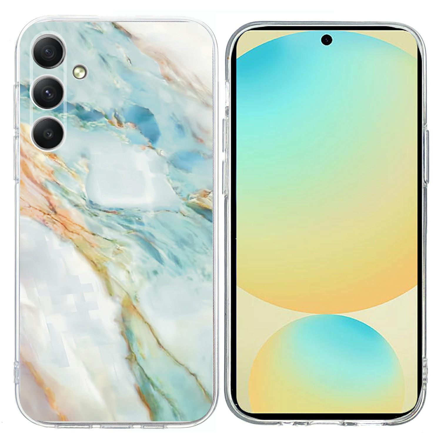 

For Samsung Galaxy A57 5G Case Pattern Printing Shockproof Soft TPU Phone Cover
