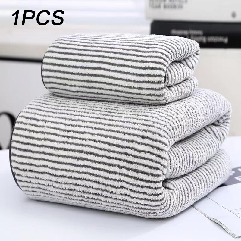 Thickening High Quality Bamboo Charcoal Coral Velvet Fiber Bath Towel Super Absorbent And Quick Drying Bath Towel Bathroom Use