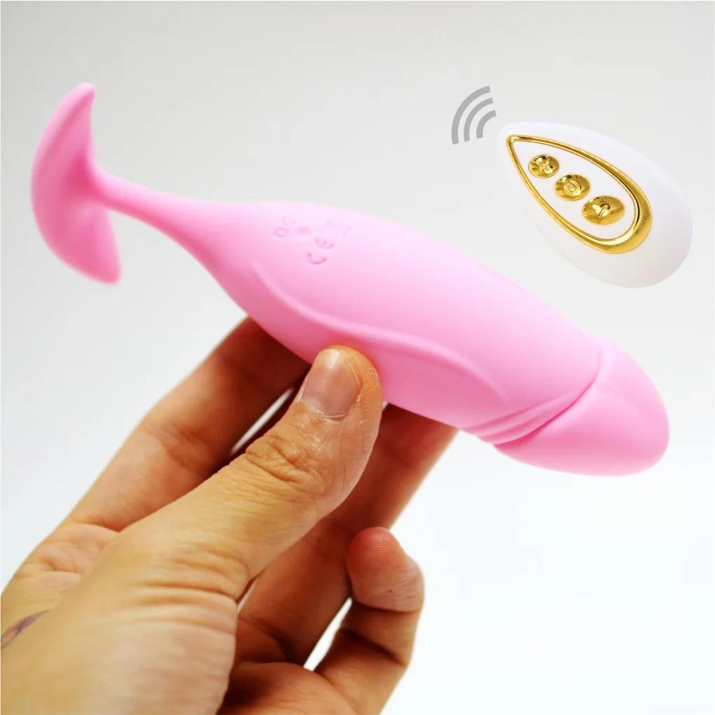 Anal Vibrator for Men Prostate Massager Remote Control Dildo Butt Plug Vibrating Adult Sex Toy for Women
