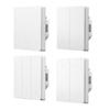 Tuya Smart Zigbee Wall Light Switch  CE RoHS 1/2/3/4 Gang EU Smart Home Automation  Push Button Light Smart Switch