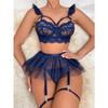 Porno Erotic Sexy Lingerie Set Woman Lace Transparent Sex Underwear Brief Sets Bra Kit Push Up Breves Sets Erotic Bra