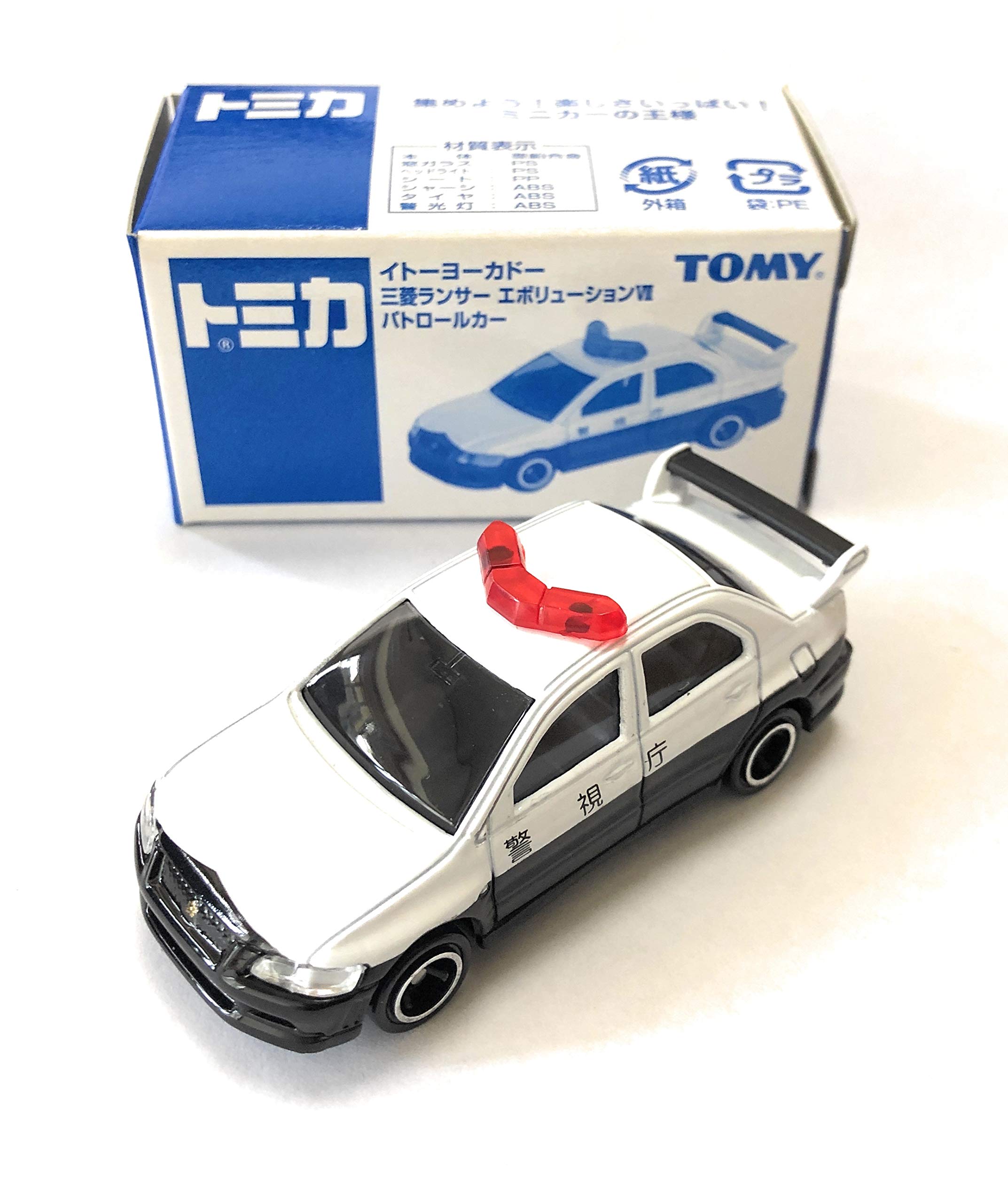 

Tomica Limited Mitsubishi Lancer Evolution VII Patrol Car Ito-Yokado
