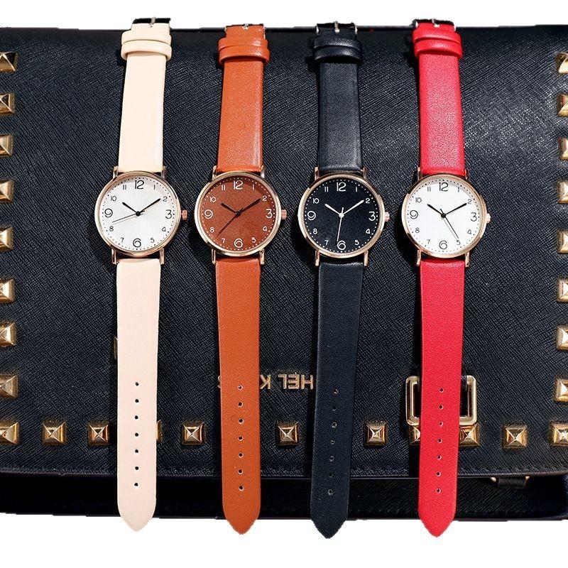 Minimalist Digital Watch For Women With Quartz Movement And Pu Strap Perfect For Casual Wear