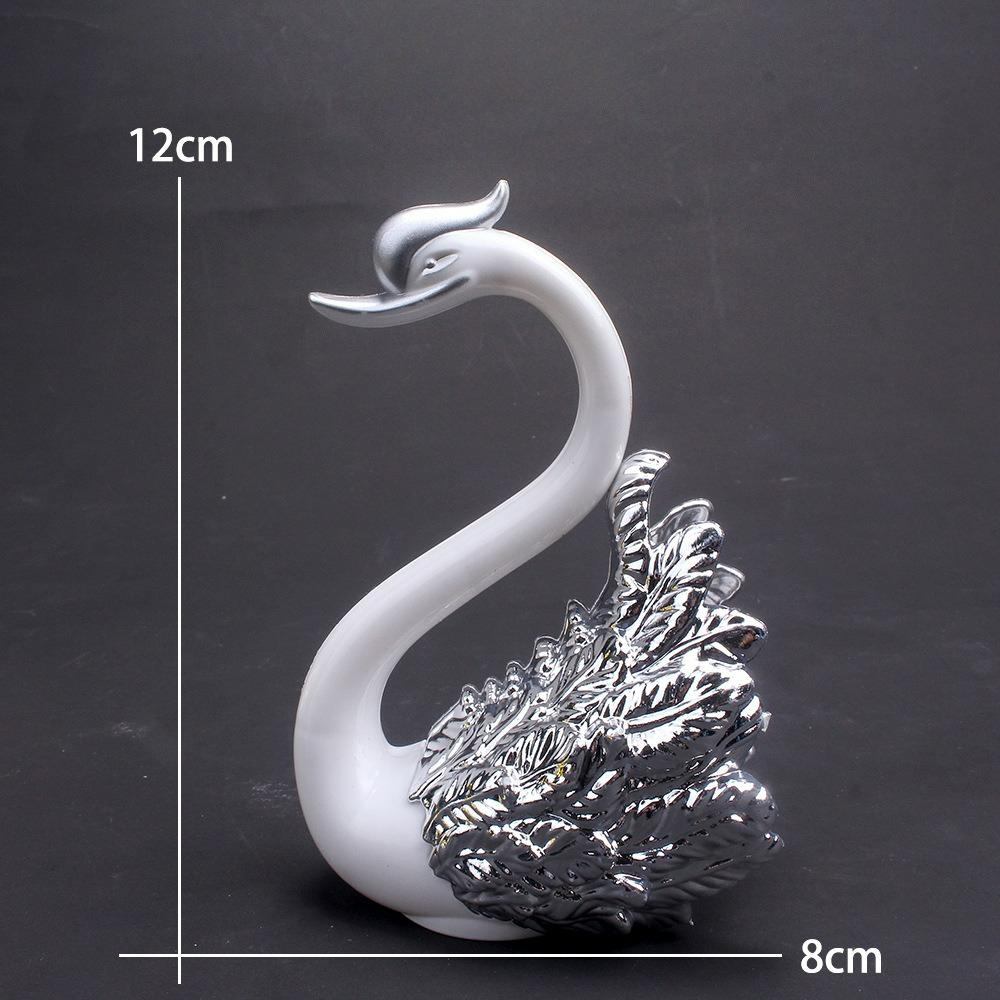 

Мини-лебедь, пара, модель, фигурка, коллекционные предметы, салон автомобиля, украшение свадебного торта, свадебный подарок для гостя, аксессуары для дома 1PC