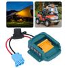 Batterieadapter für Kinderspielzeug zum Reiten, Batterieumrüstsatz mit Kabelbaumstecker und Halter für BL1850 BL1860