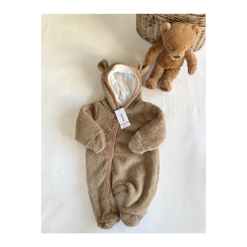 Salopetă Welsoft Teddy Tenicik Beige Plush Astronaut