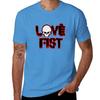 Love Fist T-Shirt boys animal print vintage cotton t shirts