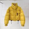 Women's Short Korean-Style Stand-Collar Simple Thickened Puffer Coat