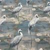 0.5m/1m/2m Encrypted Cotton Linen Retro Chinese Ink Style Fabric For Decorative Cloth Tablecloths Curtains Handmade DIY Fabric
