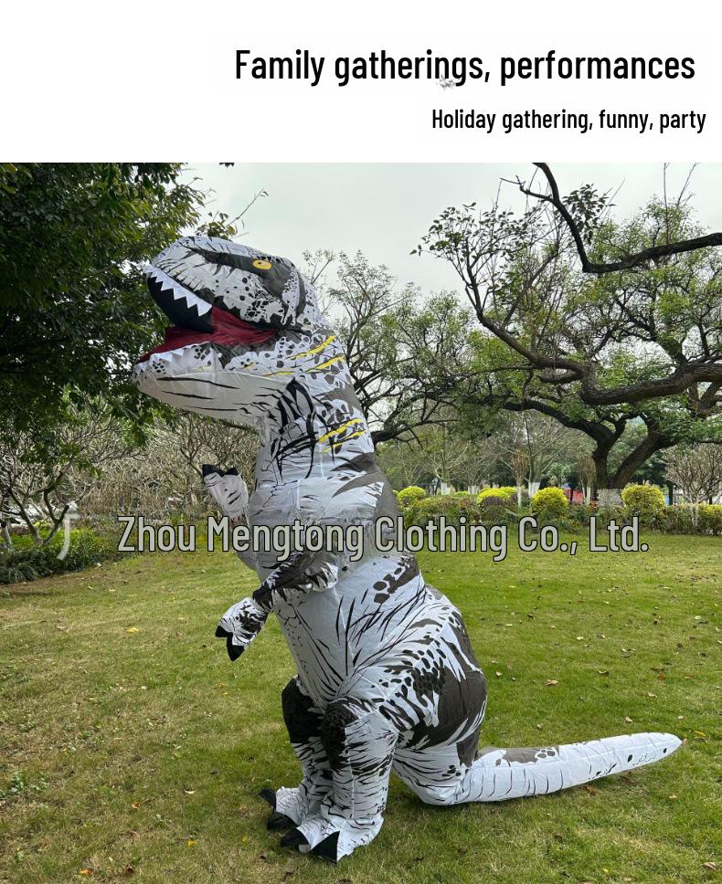 Costum Gonflabil Halloween Dinozaur & Flamingo Iepure: Recuzită amuzantă pentru spectacol cu animale