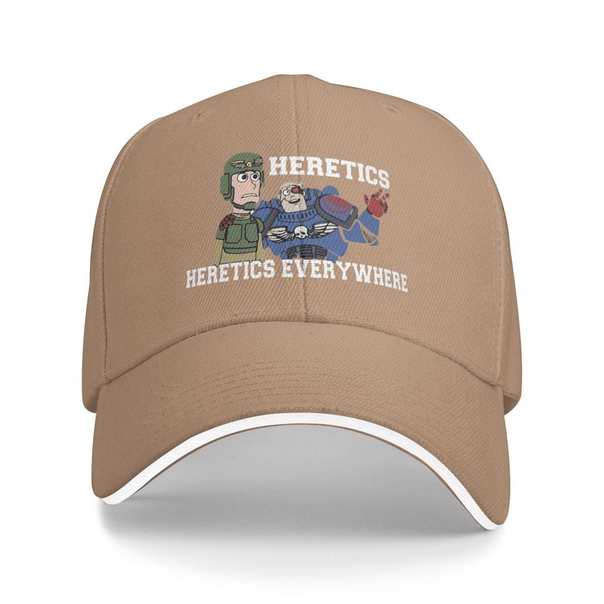 

Unisex Baseball Hats Heretics Print Outdoor Streetwear Summer Sports Baseball Caps Hip Hop Cap Casquette Polychromatic Hats One Size