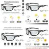 Comfortable Anti-glare Polarized Photochromic Sunglasses For Men With Uv400 Protection