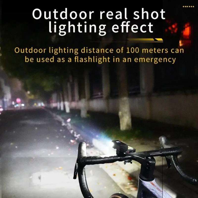 Smart Sensor Bicycle Front Light USB Rechargeable LED Bike Head Lamp MTB Bike Flashlight Bicycle Headlight Cycling Accessories