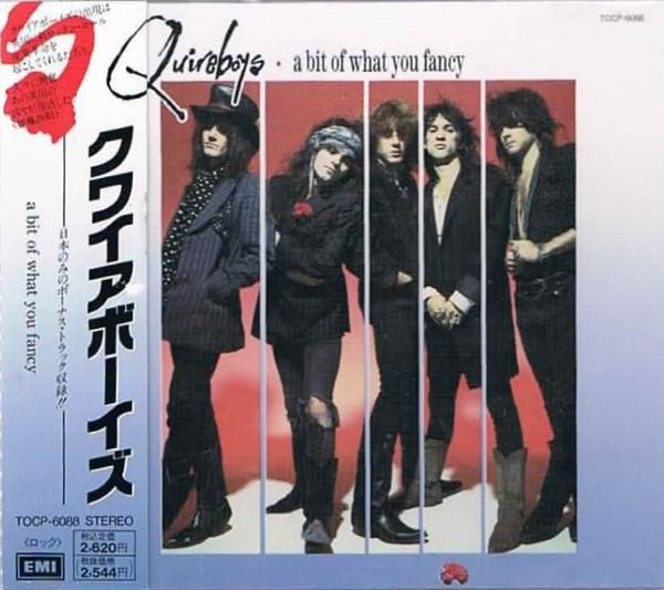 

CD QUIREBOYS - A Bit Of What You Fancy TOCP6088 EMI 1991 Japan Rock